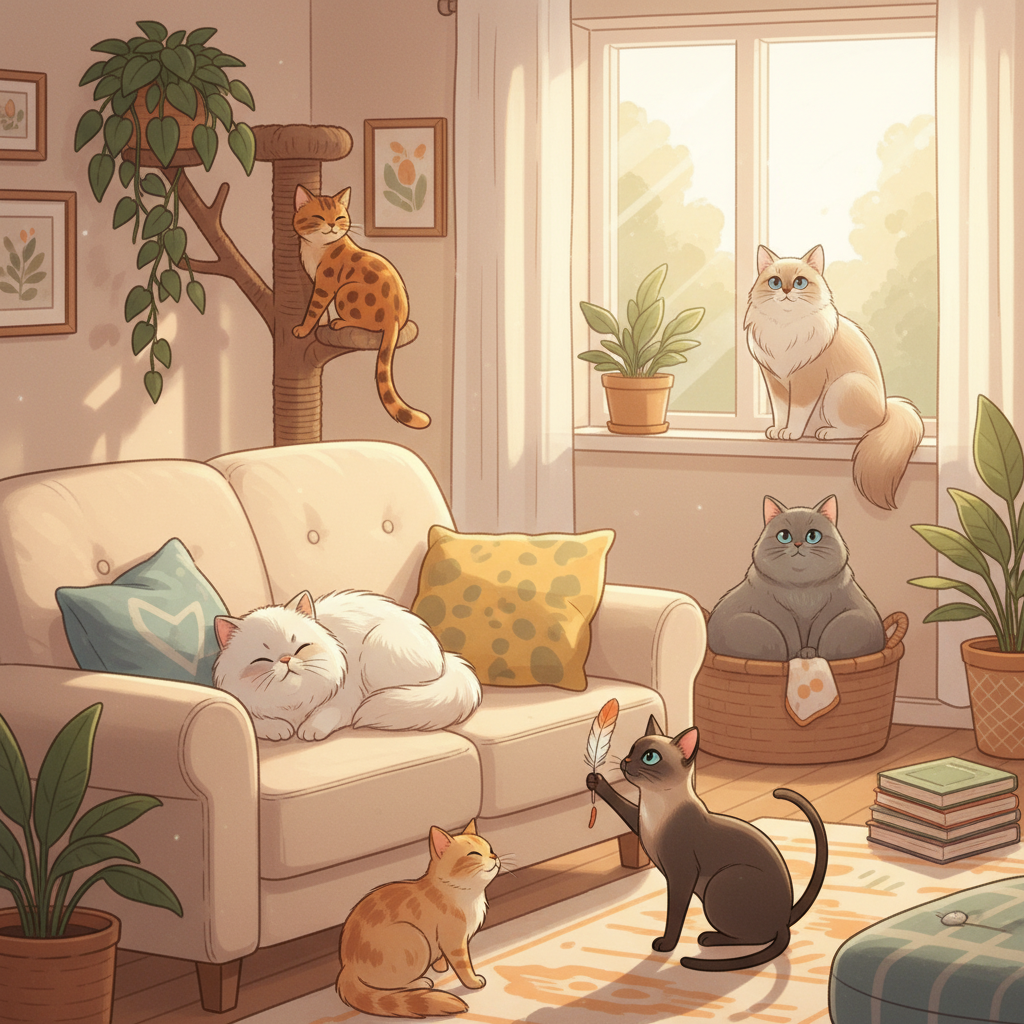 买猫前必读:2024宠物猫品种及价格大揭秘,新手如何挑选不踩坑 - 宠物饲养封面图