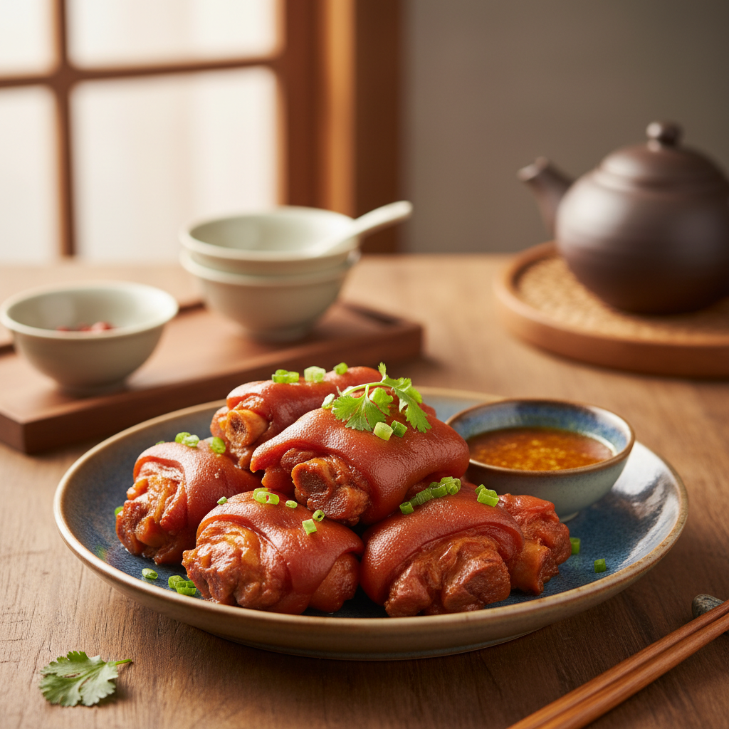 猪蹄怎么做好吃？分享红烧猪蹄的做法，掌握这几步软糯红亮不油腻