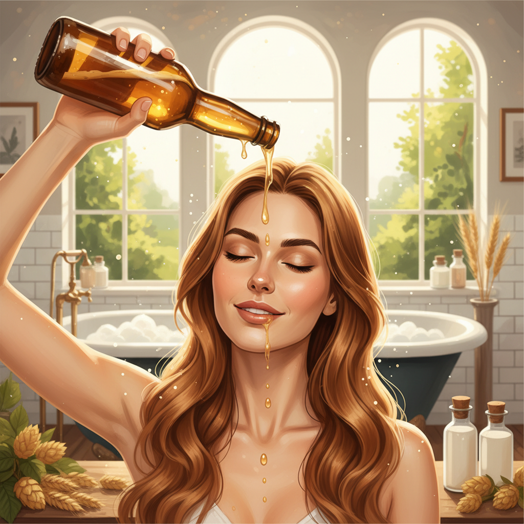 用啤酒洗头好吗（用啤酒洗头好不好） - 健康养生封面图