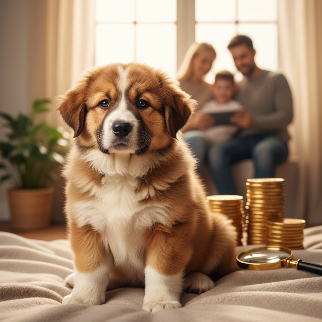 高加索犬价格是多少?揭秘真实的高加索狗狗价格与选购避坑指南 - 宠物饲养封面图