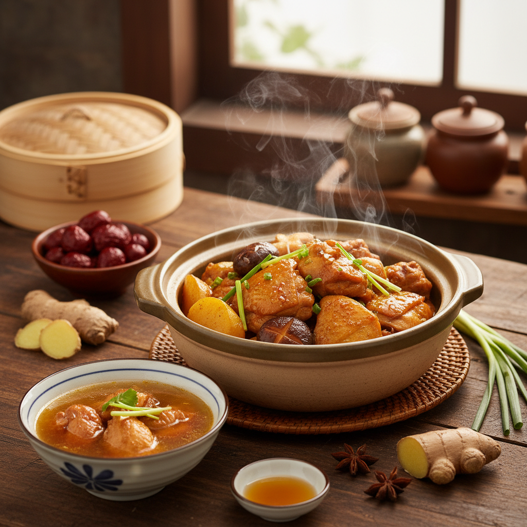 家常炖鸡肉的简单方法：掌握炖鸡肉三放三不放，汤鲜肉嫩不腥