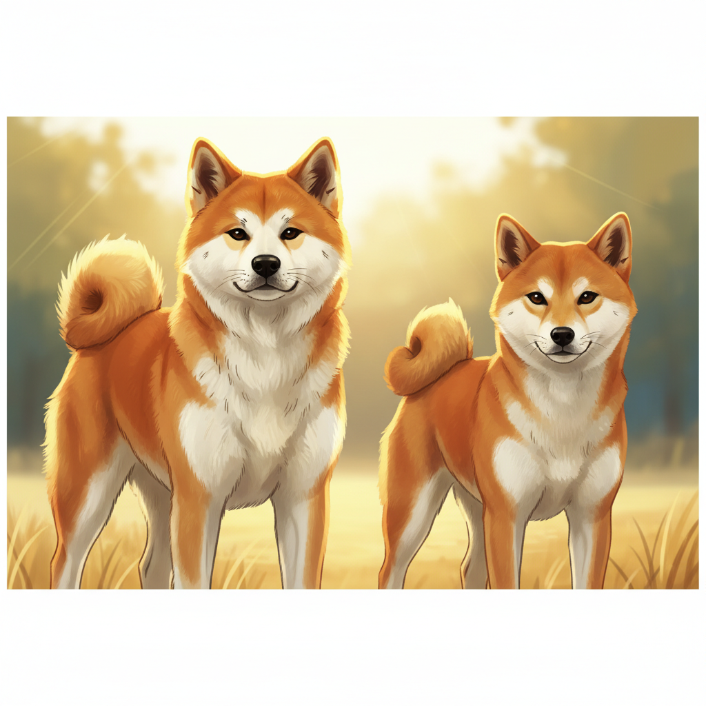 秋田犬图片（秋田犬图片高清）：教你一眼区分它与柴犬