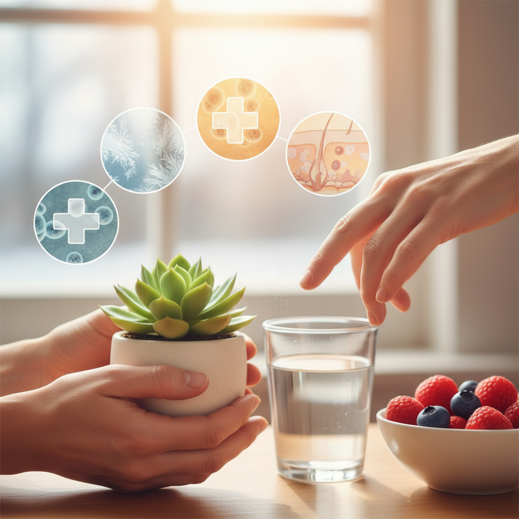 手指皮肤粗糙的原因与应对全解析:从气候到疾病的科学指南 - 健康养生封面图