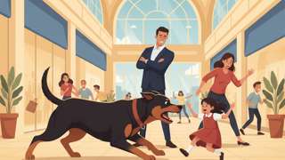 狗扑（狗扑网）：商场恶犬扑咬女童，主人太嚣张