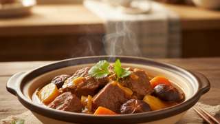 家常炖牛肉软烂入味的终极攻略：放什么、怎么炖全解析 - 美食菜谱封面图