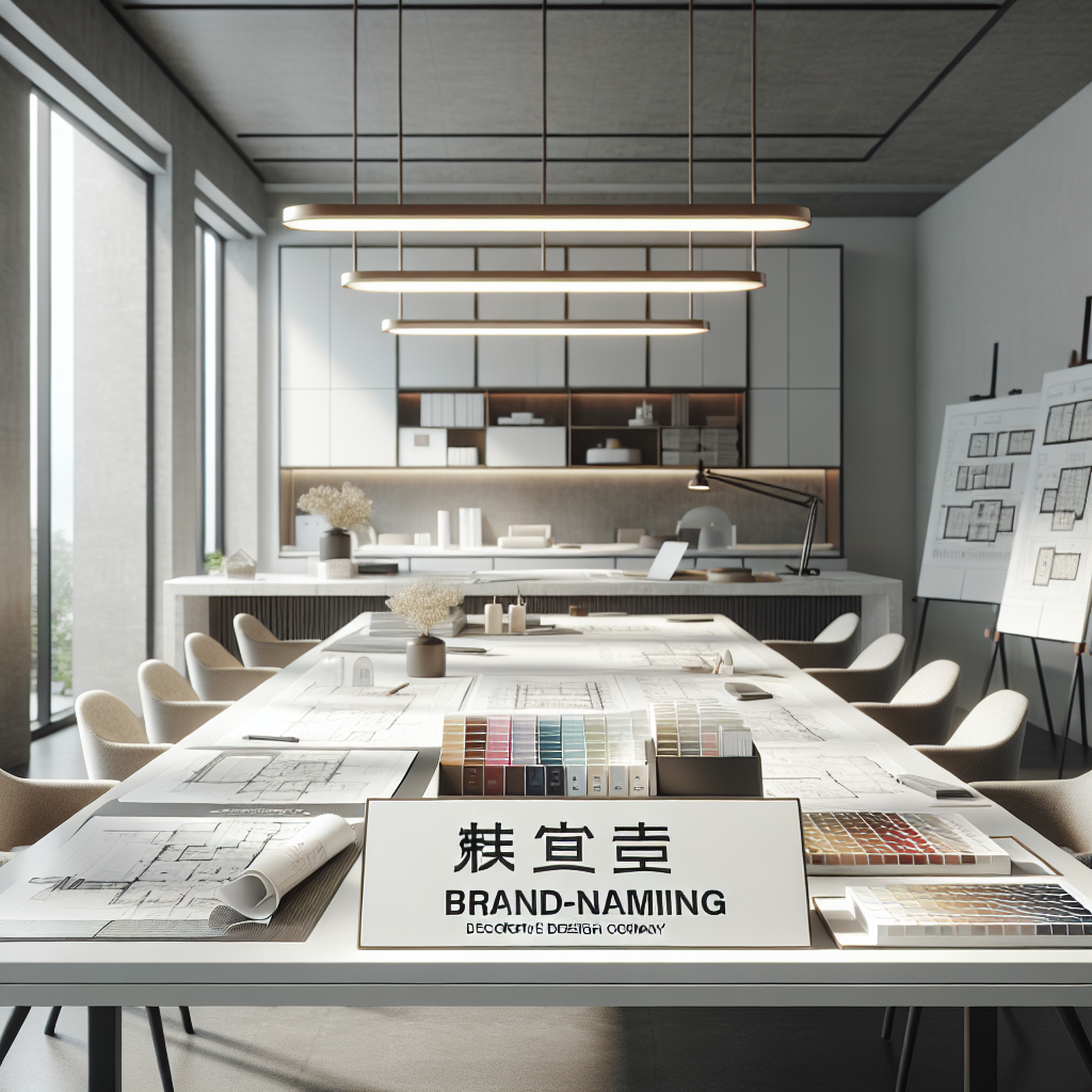 装饰设计公司名字命名工作台