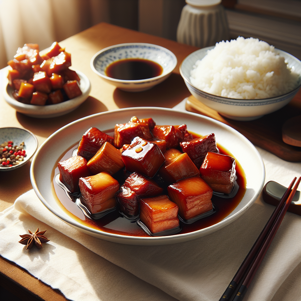 家庭红烧肉的简单做法成品图